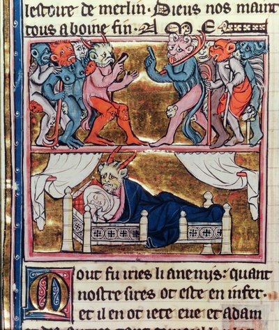 Ms Fr. 95 fol.113v Raad van Demonen, uit 